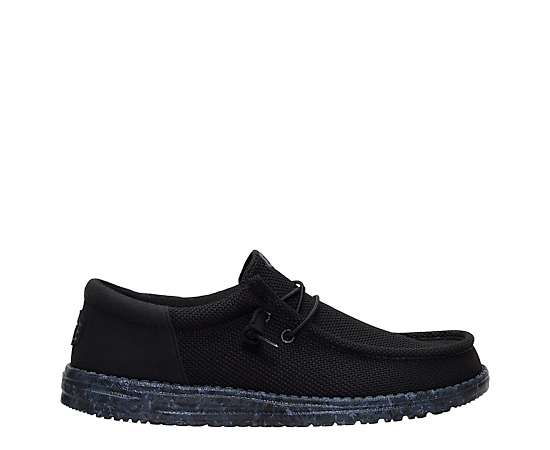 HEYDUDE | Men's Casual | Wally Funk Mesh Field Camo - Black/Poppy Seed | Size 14