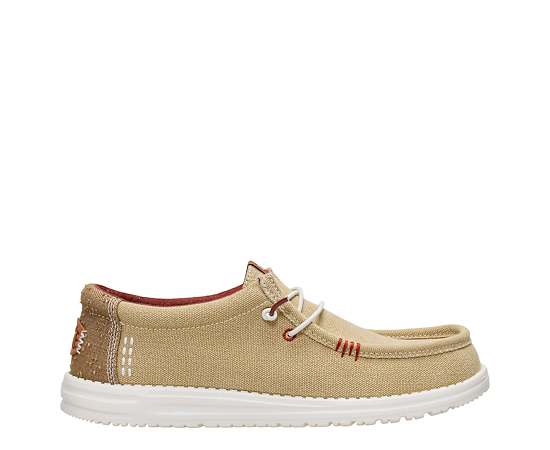 Hey Dude Men's Wally Workwear Lifestyle Moccasin Loafers from Finish Line - Incense