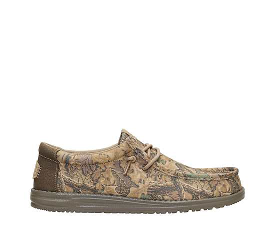 HEYDUDE-MENS WALLY REALTREE ADV CLASSIC SLIP ON SNEAKER