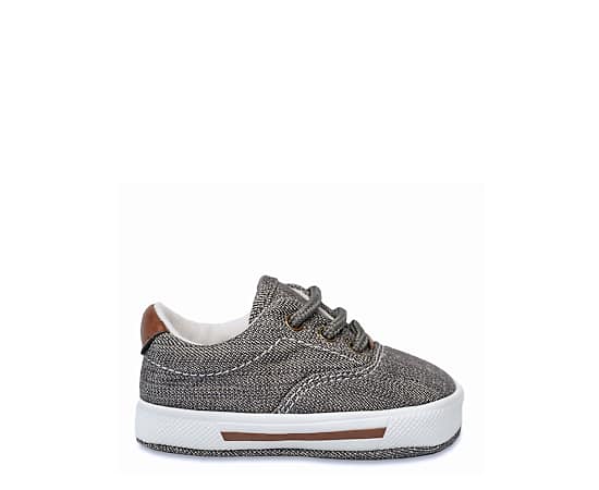 BOYS LITTLE KID COURT BOROUGH LOW RECRAFT SNEAKER - BLACK