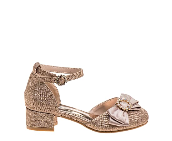 GIRLS LITTLE-BIG KID GLITTERY DRESS SHOE
