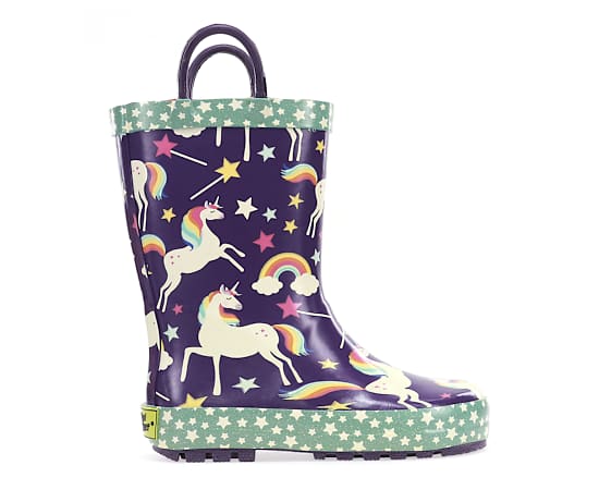 GIRLS TODDLER UNICORN DREAMS RAIN BOOT