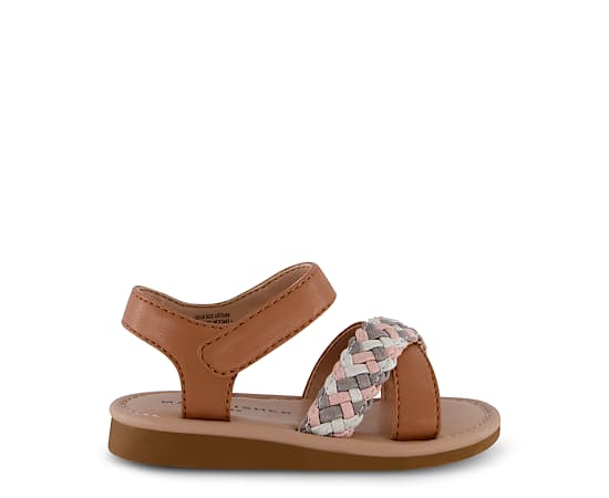 MARC FISHER-GIRLS TODDLER APPLE BRAID STRAP SANDAL
