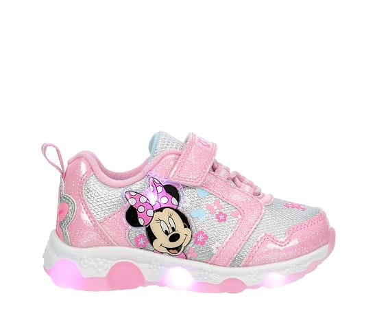 GIRLS TODDLER-LITTLE KID MINNIE MOUSE LIGHT UP SNEAKER