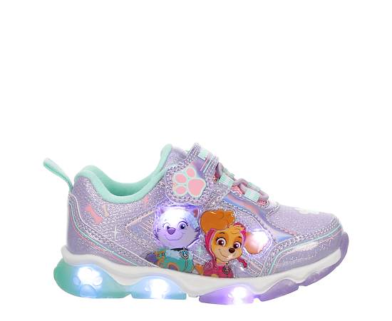 GIRLS TODDLER-LITTLE KID PAW PATROL LIGHT UP SNEAKER