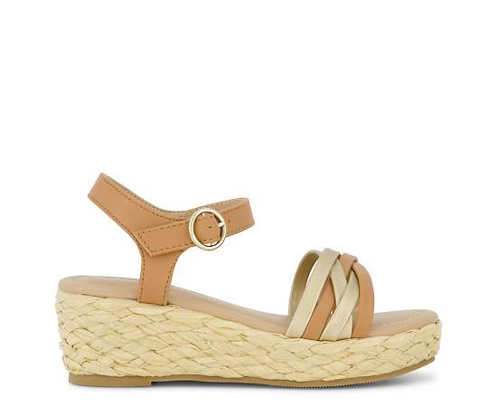 GIRLS LITTLE-BIG KID MARREN STRAP WEDGE SANDAL