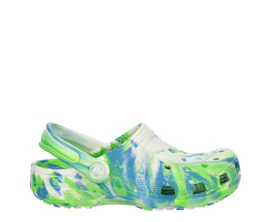 BOYS LITTLE-BIG KID CLASSIC GLOW MARBLED CLOG