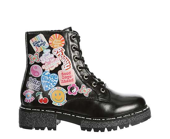 GIRLS LITTLE-BIG KID MGROOVIE COMBAT BOOT