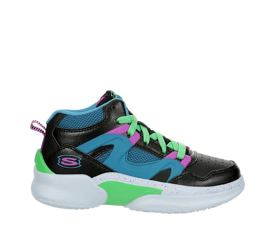 BOYS LITTLE-BIG KID SKX COURT HYPE BASKETBALL SNEAKER
