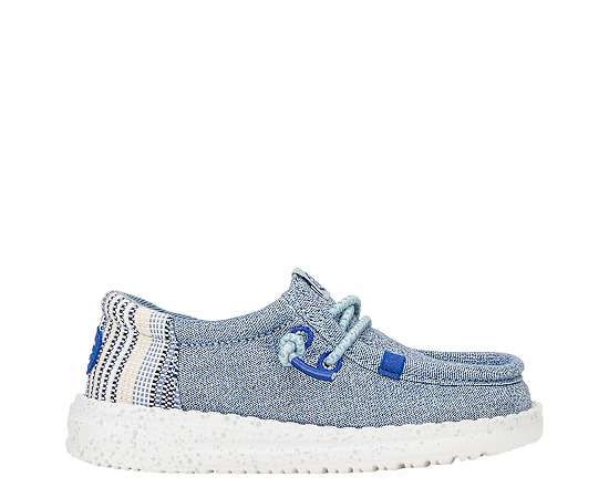 HEYDUDE BOYS WALLY TODDLER SLIP ON SNEAKER - TAN
