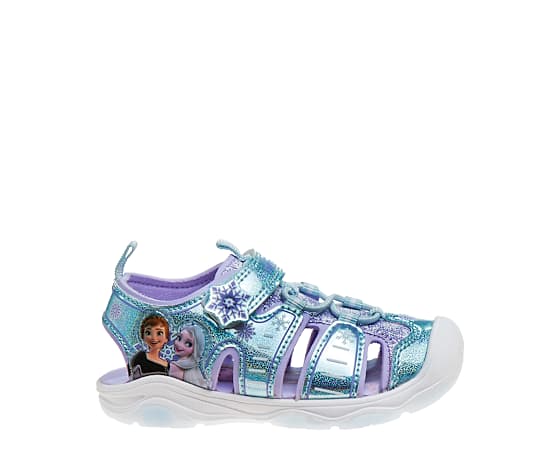 GIRLS TODDLER-LITTLE KID FROZEN CLOSED TOE SANDAL