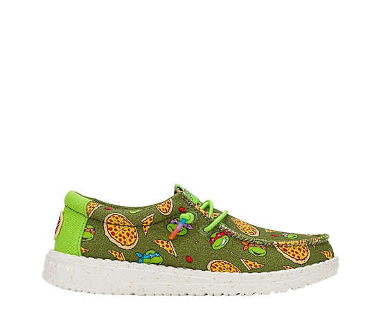 BOYS WALLY YOUTH TMNT SLIP ON SNEAKER