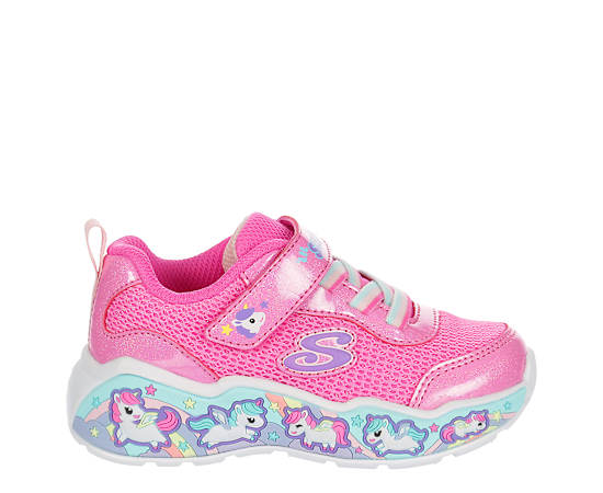 SKECHERS-GIRLS TODDLER PLAY SCENE -FUN SQUAD SNEAKER