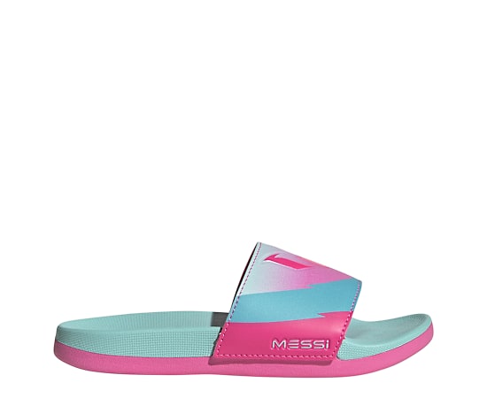 GIRLS LITTLE-BIG KID ADILETTE MESSI COMFORT SLIDE SANDAL