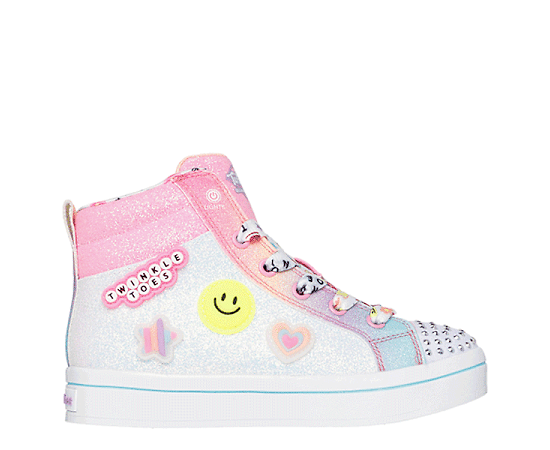 GIRLS TWI-LITES 2.0 BIT OF HAPPINESS LIGHT UP SNEAKER