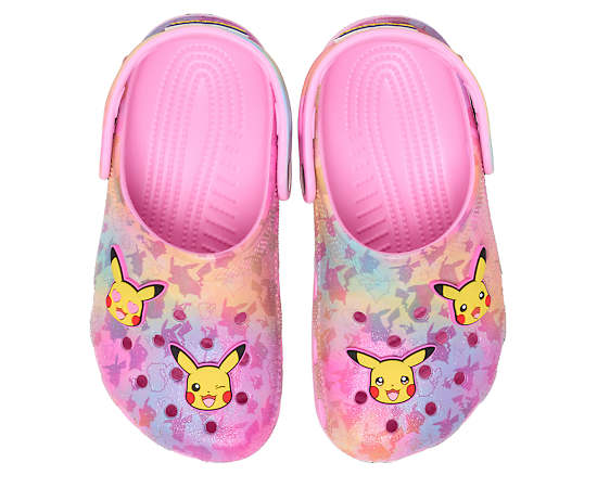 GIRLS LITTLE-BIG KID POKEMON PIKACHU CLASSIC CLOG