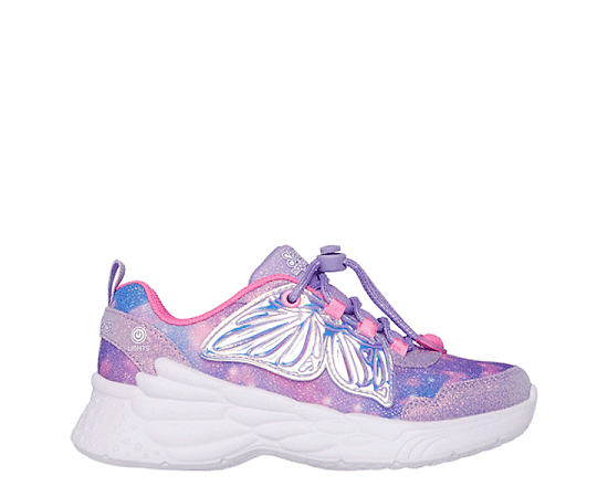 GIRLS LITTLE KID DREAM RACER LIGHT UP SNEAKER