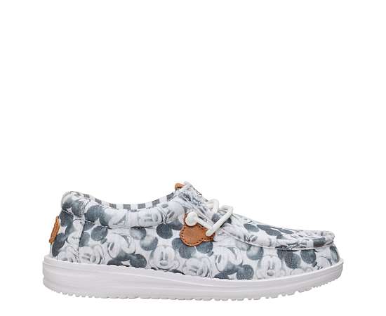 BOYS WALLY YOUTH MICKEY MOUSE SLIP ON SNEAKER