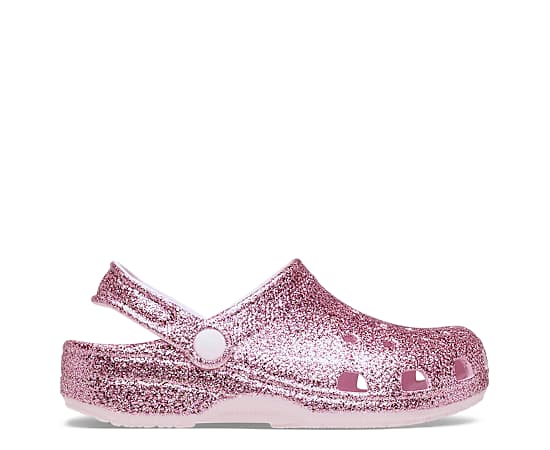 GIRLS TODDLER CLASSIC GLITTER CLOG
