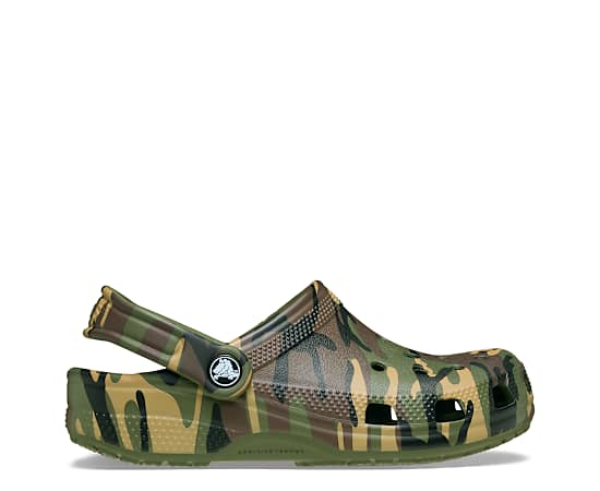 BOYS LITTLE-BIG KID CLASSIC CAMO PRINT CLOG
