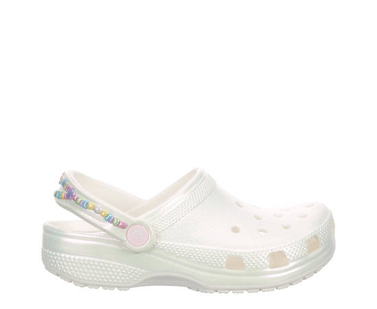 BIRKENSTOCK WOMENS MADRID ESSENTIALS BIG BUCKLE SLIDE SANDAL - OFF WHITE