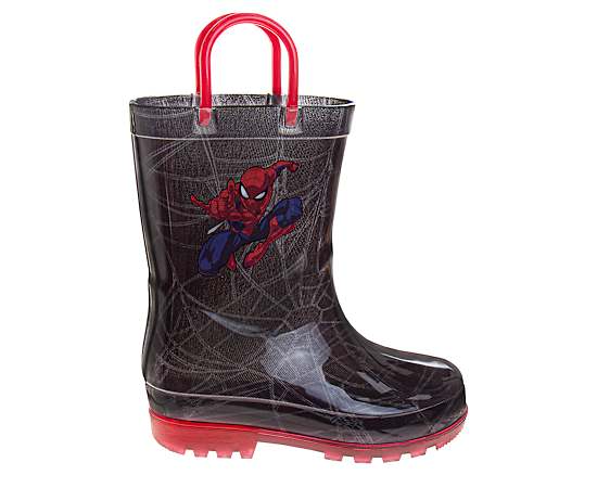 BOYS TODDLER-LITTLE KID SPIDERMAN RAIN BOOT