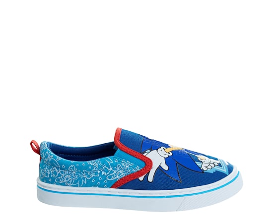 BOYS LITTLE-BIG KID SONIC CANVAS SLIP ON SNEAKER