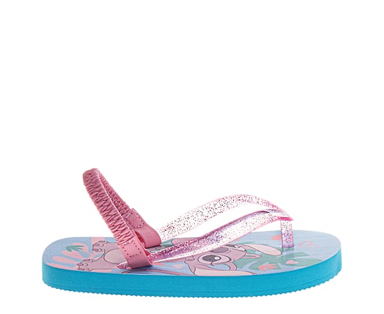 GIRLS TODDLER-LITTLE KID STITCH AND ANGELS FLIP FLOP