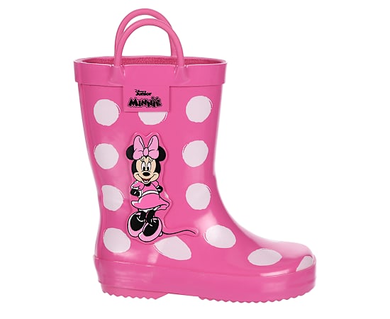 GIRLS TODDLER-LITTLE KID MINNIE RAIN BOOT