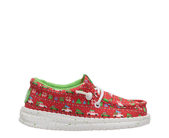 BOYS WALLY TODDLER HOLIDAY SLIP ON SNEAKER