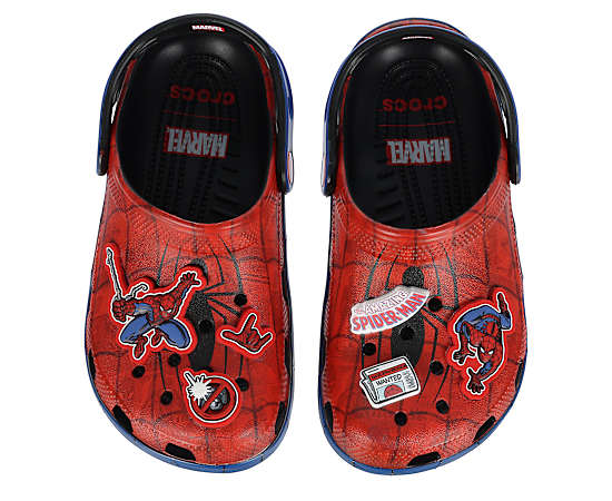 BOYS TODDLER SPIDERMAN WEB CLASSIC CLOG