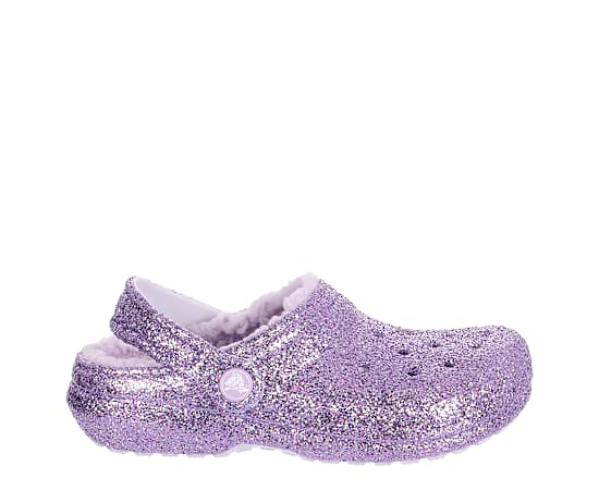 GIRLS LITTLE-BIG KID CLASSIC LINED CHUNKY GLITTER CLOG