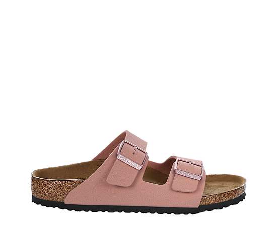 GIRLS LITTLE KID ARIZONA BUCKLE FOOTBED SANDAL