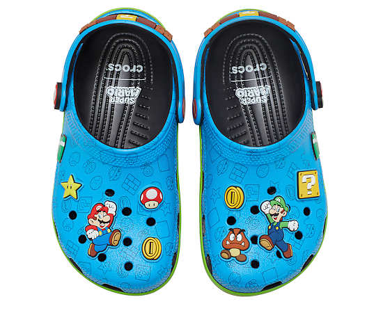CROCS-BOYS LITTLE-BIG KID  SUPER MARIO CLASSIC CLOG