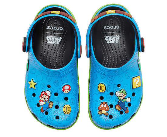 CROCS-BOYS TODDLER SUPER MARIO CLASSIC CLOG