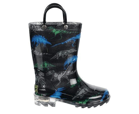 BOYS TODDLER DINOSAUR FRIENDS RAIN BOOT