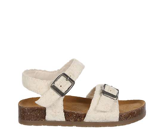 GIRLS TODDLER-LITTLE KID RISE FOOTBED SANDAL