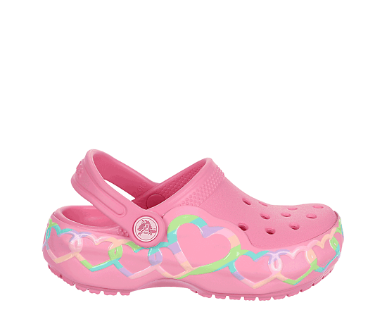 GIRLS LITTLE-BIG KID CLASSIC HEART LIGHT UP CLOG