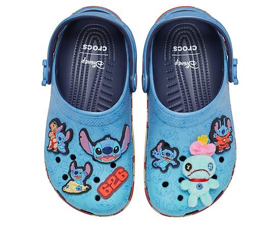 CROCS-GIRLS LITTLE-BIG KID LILO & STITCH CLASSIC CLOG
