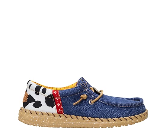 HEYDUDE-BOYS WALLY YOUTH WOODY SLIP ON SNEAKER