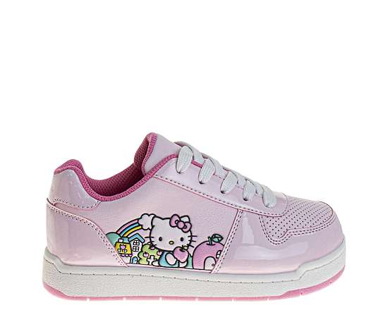HELLO KITTY-GIRLS LITTLE-BIG KID LACE-UP COURT SNEAKER