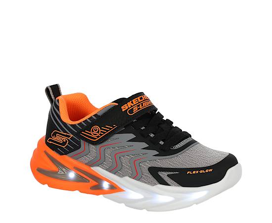 BOYS LITTLE-BIG KID FLEX-GLOW ULTRA LIGHT UP SNEAKER - GREY