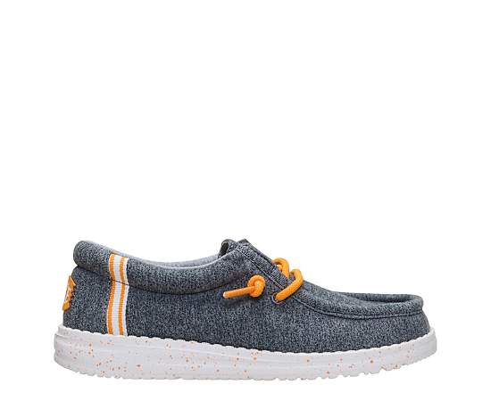 HEYDUDE-BOYS WALLY YOUTH STRETCH JERSEY SLIP ON SNEAKER