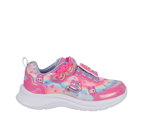 SKECHERS-GIRLS LITTLE KID CUTIE CRITTERS SNEAKER