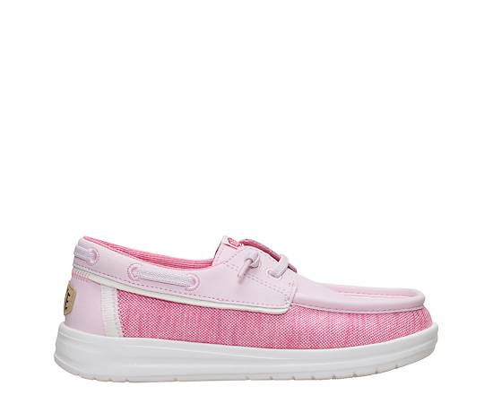 HEYDUDE-GIRLS LITTLE-BIG KID WELLS CLASSIC BOAT SHOE