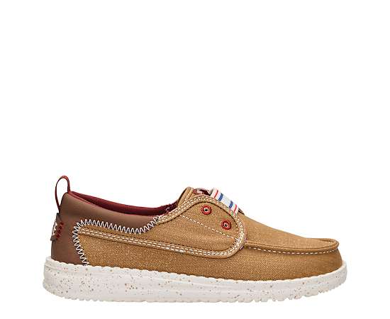 HEYDUDE-BOYS LITTLE-BIG KID WALLY CRU VARSITY SLIP ON SNEAKER
