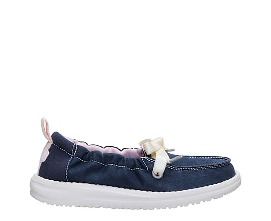 HEYDUDE-GIRLS LITTLE-BIG KID WENDY PORT SLIP ON SNEAKER