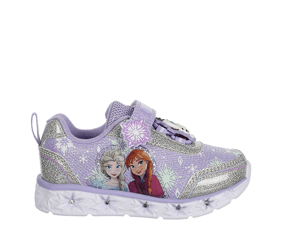DISNEY-GIRLS TODDLER-LITTLE KID FROZEN LIGHT UP SNEAKER