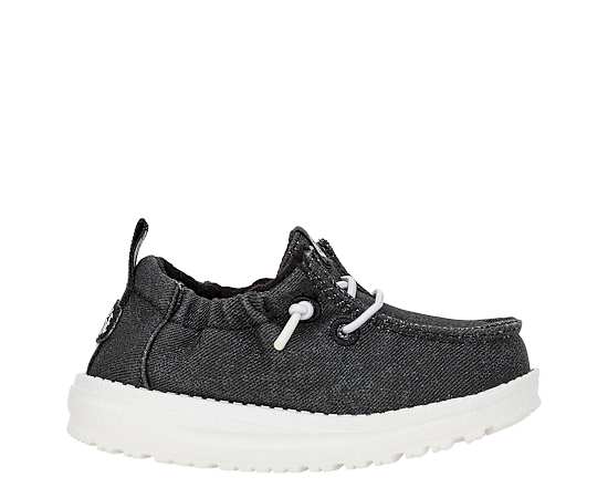 HEYDUDE | Infant Shoes | LILDUDE Slip On Core - Black | Size 3