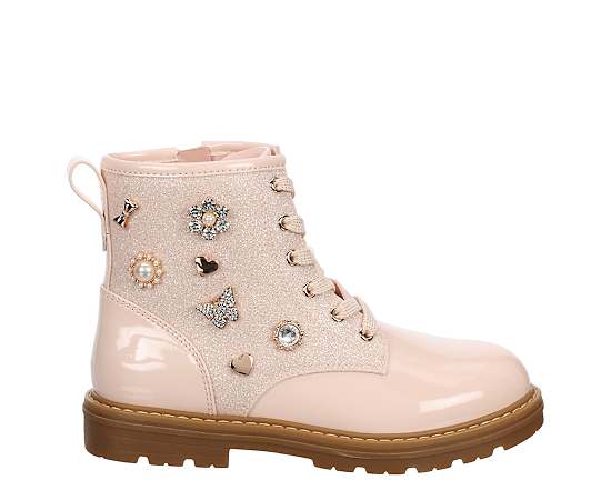 CUPCAKE COUTURE-GIRLS LITTLE-BIG KID DECOR COMBAT BOOT